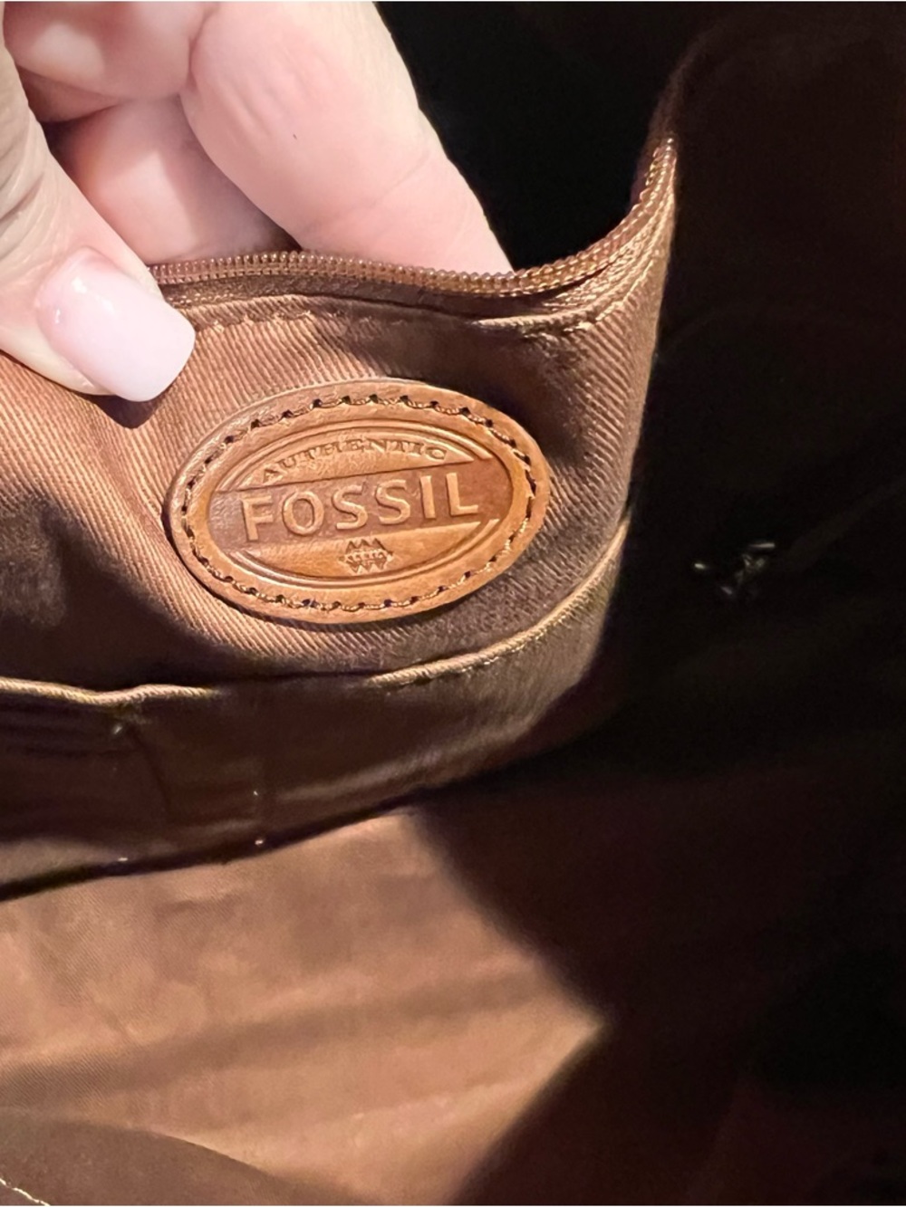 Fossil Sydney Multi-color Coated Canvas Tote Bag - Picture 5 of 13